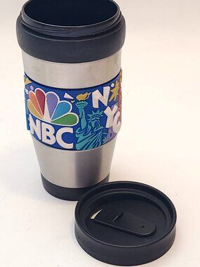 NBC Studios NYC Travel Mug Preowned Double Walled Travel Mug